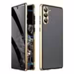 Samsung Galaxy S23 Plus Privacy Perfect Cover – Guld Samsung Galaxy S23 Plus Privacy Perfect Cover - Guld