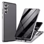 Samsung Galaxy S23 Plus Privacy Perfect Cover – Sølv Samsung Galaxy S23 Plus Privacy Perfect Cover - Sølv