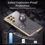 Samsung Galaxy S23 Ultra Perfect Cover – Guld Samsung Galaxy S23 Ultra Perfect Cover - Guld