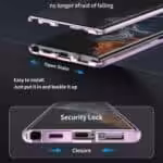 Samsung Galaxy S23 Ultra Perfect Cover - Lilla