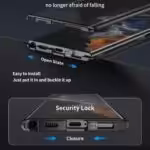 Samsung Galaxy S23 Ultra Perfect Cover - Sort