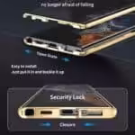 Samsung Galaxy S23 Ultra Perfect Cover – Guld Samsung Galaxy S23 Ultra Perfect Cover - Guld