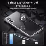 Samsung Galaxy S23 Perfect Cover – Sølv Samsung Galaxy S23 Perfect Cover – Sølv