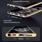 Samsung Galaxy S23 Perfect Cover – Guld Samsung Galaxy S23 Perfect Cover – Guld