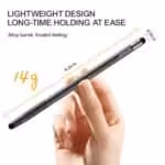 Letvægts Stylus Touch Pen Universal Sort Letvægts Stylus Touch Pen Universal Sort