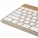 Trendgear F16s Dansk Layout Trådsløst Bluetooth Tastatur M/led Backlight – Guld Trendgear F16s Dansk Layout Trådsløst Bluetooth Tastatur M/led Backlight - Guld