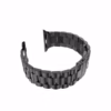 Apple Watch 38mm - 40mm Xincuco Three Bead Series Rustfrit Armbånd - Sort