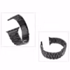 Apple Watch 38mm - 40mm Xincuco Three Bead Series Rustfrit Armbånd - Sort