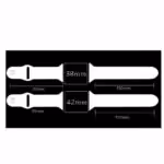 Apple Watch 42mm – 44mm Xincuco Silikone Sportsarmbånd – Hvid Apple Watch 42mm - 44mm Xincuco Silikone Sportsarmbånd - Hvid