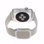 Apple Watch 38mm – 40mm Moderne Ægte Læder Armbånd – Grå Apple Watch 38mm - 40mm Moderne Ægte Læder Armbånd - Grå