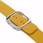 Apple Watch 38mm – Moderne Ægte Læder Armbånd – Gul Apple Watch 38mm - Moderne Ægte Læder Armbånd - Gul