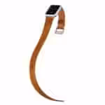 Apple Watch 38mm – 40mm Icarer Klassisk Ægte Læder Quadri-armbånd Sæt – Lysebrun Apple Watch 38mm - 40mm Icarer Klassisk Ægte Læder Quadri-armbånd Sæt - Lysebrun