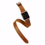 Apple Watch 42mm – 44mm Icarer Klassisk Ægte Læder Armbånd – Lysebrun Apple Watch 42mm - 44mm Icarer Klassisk Ægte Læder Armbånd - Lysebrun