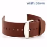 Apple Watch 38mm – Klassisk Ægte Læder Armbånd – Brun Apple Watch 38mm - Klassisk Ægte Læder Armbånd - Brun