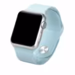 Apple Watch 38mm - 40mm Baseus Fresh Color Series Armbånd - Cyan