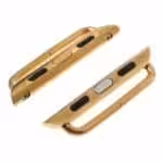 Apple Watch 38mm – Erstatnings Metalbånd Axel Connector Spænde – Guldfarve Apple Watch 38mm - Erstatnings Metalbånd Axel Connector Spænde - Guldfarve