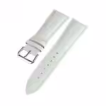 Apple Watch 42mm – Krokodille Skin Ægte Læder Armbånd – Hvid Apple Watch 42mm - Krokodille Skin Ægte Læder Armbånd - Hvid