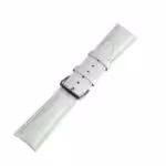 Apple Watch 42mm – Krokodille Skin Ægte Læder Armbånd – Hvid Apple Watch 42mm - Krokodille Skin Ægte Læder Armbånd - Hvid