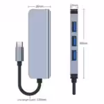 Usb C Til Usb Med 4 Porte Usb C Til Usb Med 4 Porte