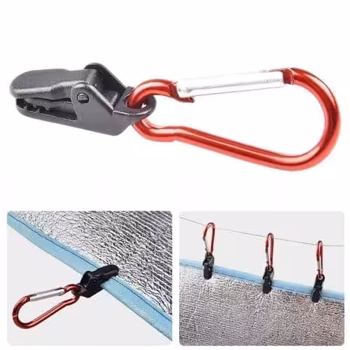 Fastgørelsesclips Med Karabinhage