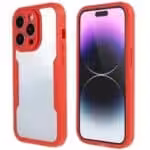 Iphone 14 Pro Max Infinity Cover – Rød Iphone 14 Pro Max Infinity Cover - Rød