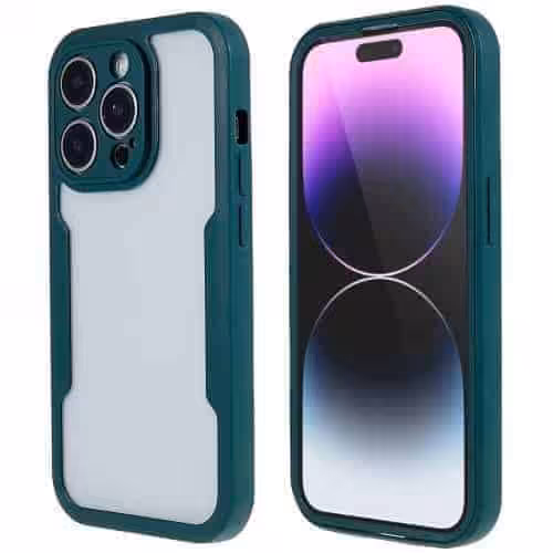 Iphone 14 Pro Infinity Cover - Mørkegrøn