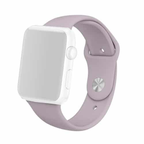 Apple Watch 44mm Silikone Urrem Lilla