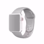 Apple Watch 38mm Silikone Urrem Grå Apple Watch 38mm Silikone Urrem Grå