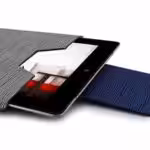 Simpelt Design Super Slim Læder Taske – Grå Simpelt Design Super Slim Læder Taske - Grå