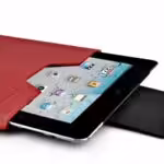 Simpelt Design Super Slim Læder Taske – Rød Simpelt Design Super Slim Læder Taske - Rød