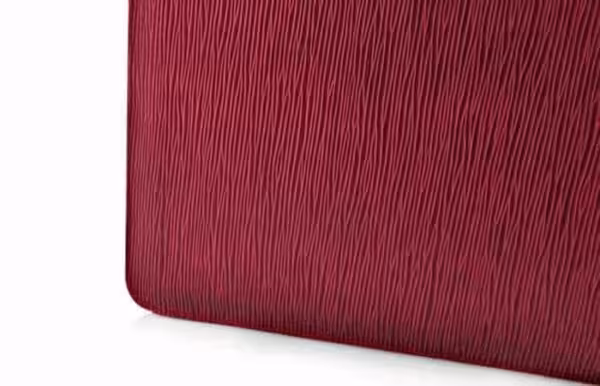Simpelt Design Super Slim Læder Taske – Rød Simpelt Design Super Slim Læder Taske - Rød