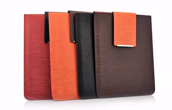 Simpelt Design Super Slim Læder Taske – Rød Simpelt Design Super Slim Læder Taske - Rød