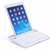 Ipad Air (ipad 5) - Wireless Aluminium Blueetoth Tastatur Cover Med Sleep/wake - Hvid