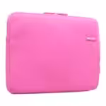 Pink laptop sleeve med lynlås til beskyttelse