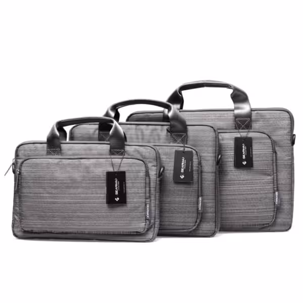 Macbook 15″ – Suit Fabric Laptop Sleeve – Grå Macbook 15" - Suit Fabric Laptop Sleeve - Grå