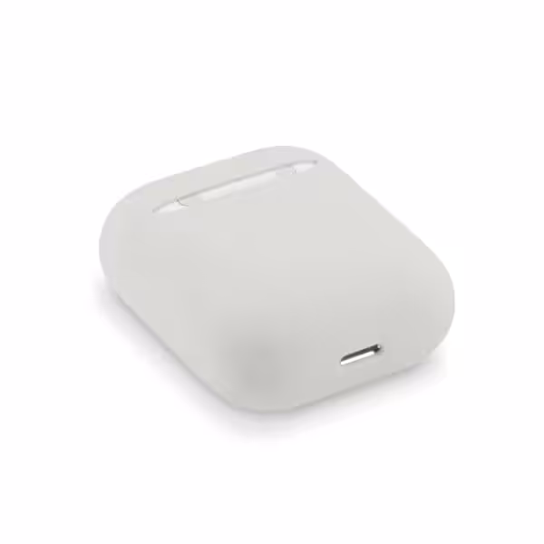 Airpods Cover Lyse Grå Airpods Cover Lyse Grå