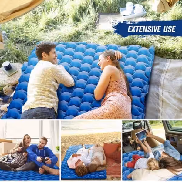 Berserkir Dobbelt Liggeunderlag Uden Pude – Grå Berserkir Dobbelt Liggeunderlag Uden Pude - Grå