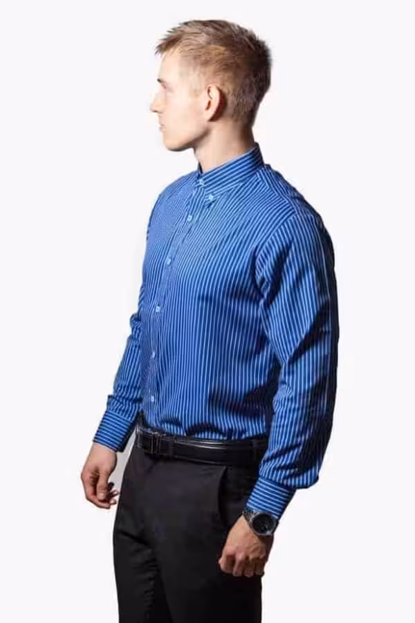 Tailormade – Skjorte Blå & Hvid Tailormade - Skjorte Blå & Hvid