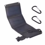 Foldbart Solpanel 20w – Sort Foldbart Solpanel 20w - Sort