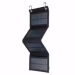 Foldbart Solpanel 20w – Sort Foldbart Solpanel 20w - Sort