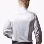 Tailormade – Skjorte Hvid Silke Tailormade - Skjorte Hvid Silke