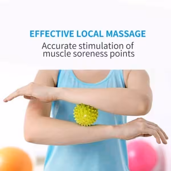 Massagebold Med Pigge Blå