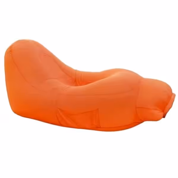 Oppustelig Liggestol – Orange Oppustelig Liggestol – Orange