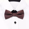 Bordeaux Prikket Butterfly Bordeaux Prikket Butterfly