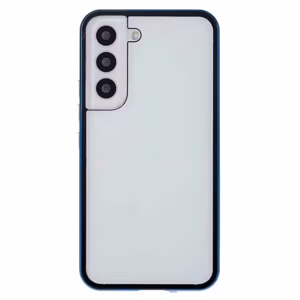 Samsung Galaxy S22 Plus Privacy Perfect Cover Blå Samsung Galaxy S22 Plus Privacy Perfect Cover Blå
