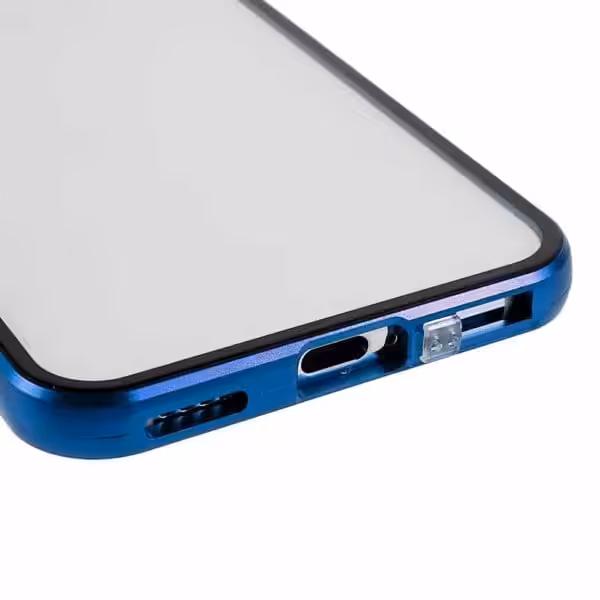 Samsung Galaxy S22 Plus Privacy Perfect Cover Blå Samsung Galaxy S22 Plus Privacy Perfect Cover Blå