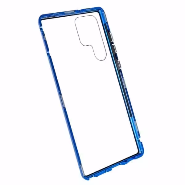 Samsung Galaxy S22 Ultra Privacy Perfect Cover Blå