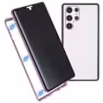 Samsung Galaxy S22 Ultra Privacy Perfect Cover Lilla Samsung Galaxy S22 Ultra Privacy Perfect Cover Lilla