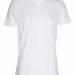 Basic T-shirt Deep Cut Lysegrå Basic T-shirt Deep Cut Lysegrå