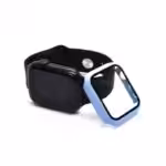 Apple Watch Skærmbeskyttelse Full Protection Blå 44mm Apple Watch Skærmbeskyttelse Full Protection Blå 44mm